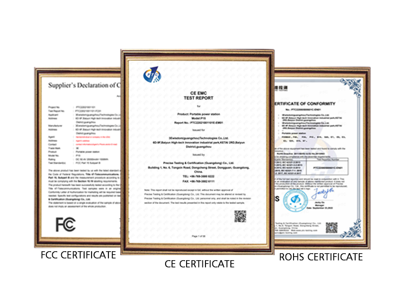 Certification