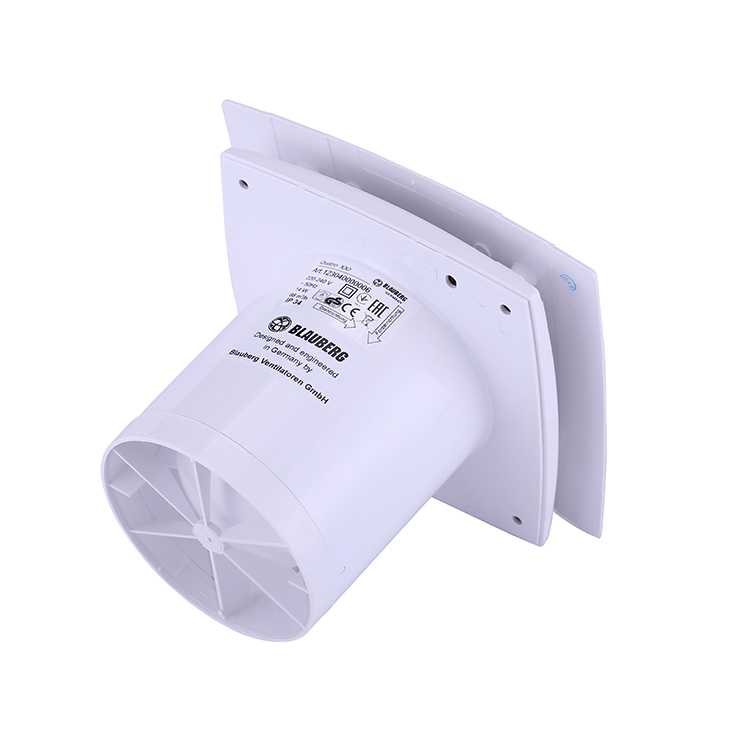 Blauberg Home Electric Air Ventilation System Silent Plastic Wall Extractor for Bathroom Kitchen OEM ODM Toilet Ventilator Fans
