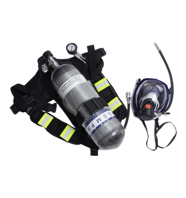 Self-Contained Open-Circuit Positive Pressure Air Breathing APPARATUS 30MPa SCBA for Fire Rescue