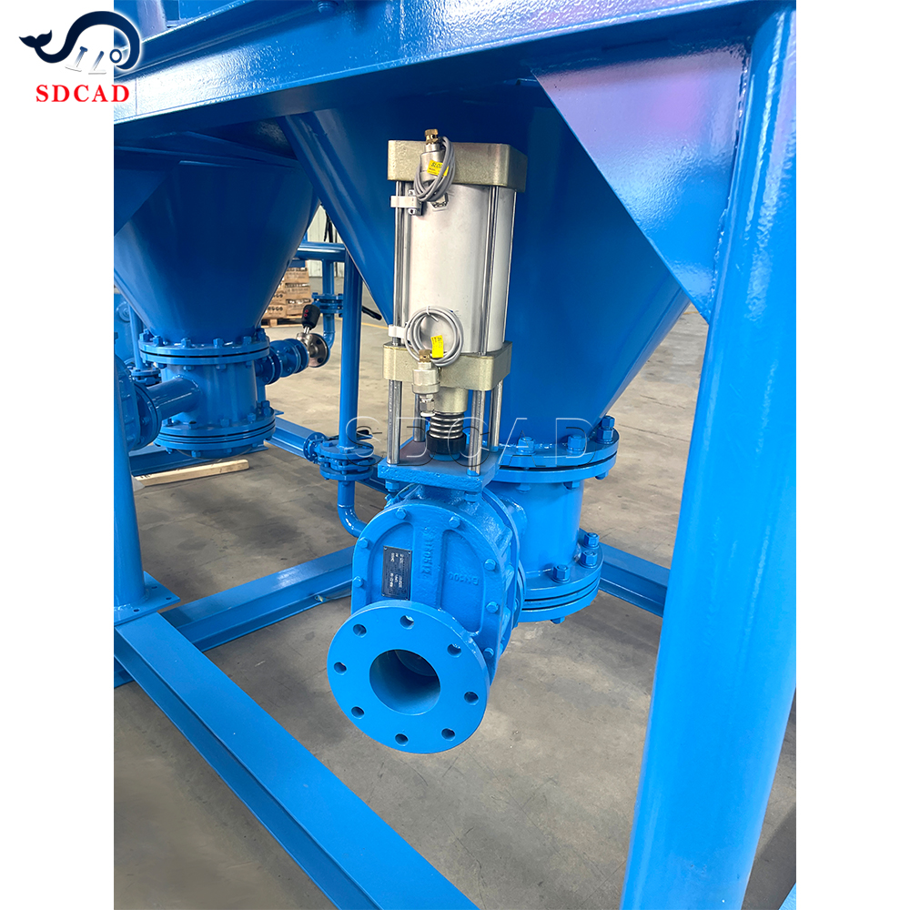 Positive Pressure Pneumatic System for Ton Bag Powder Feeding to Silo with High Efficiency Blower and Continuous Operation