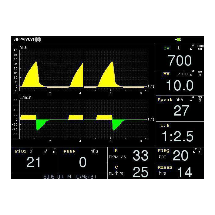 High Quality Medical Use ICU Ventilator for Adult and Chilren Respiratory Failure