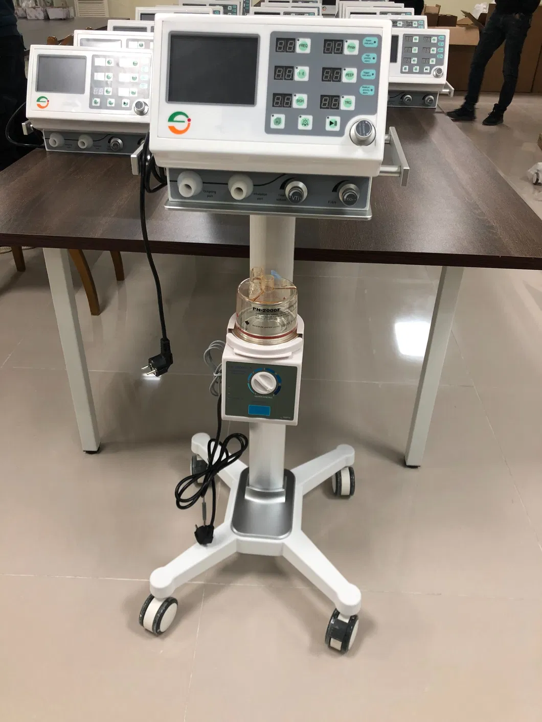 ICU Ventilator Display