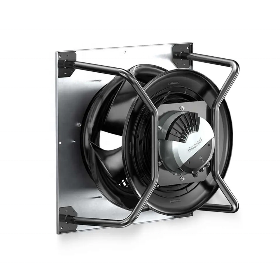 ebmpapst EC Plug Fan 133mm to 1000mm Backward Metal Plastic Impeller 0-10V PWM Control Centrifugal Cooling Fan