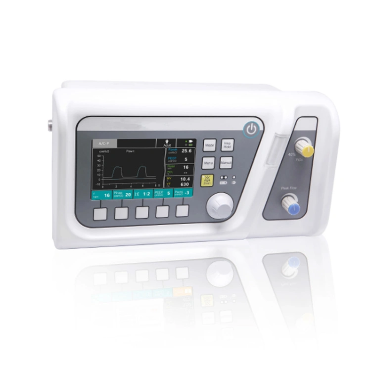 Hospital Transport Ventilator Breathing Machine, Portable Emergency Ventilator