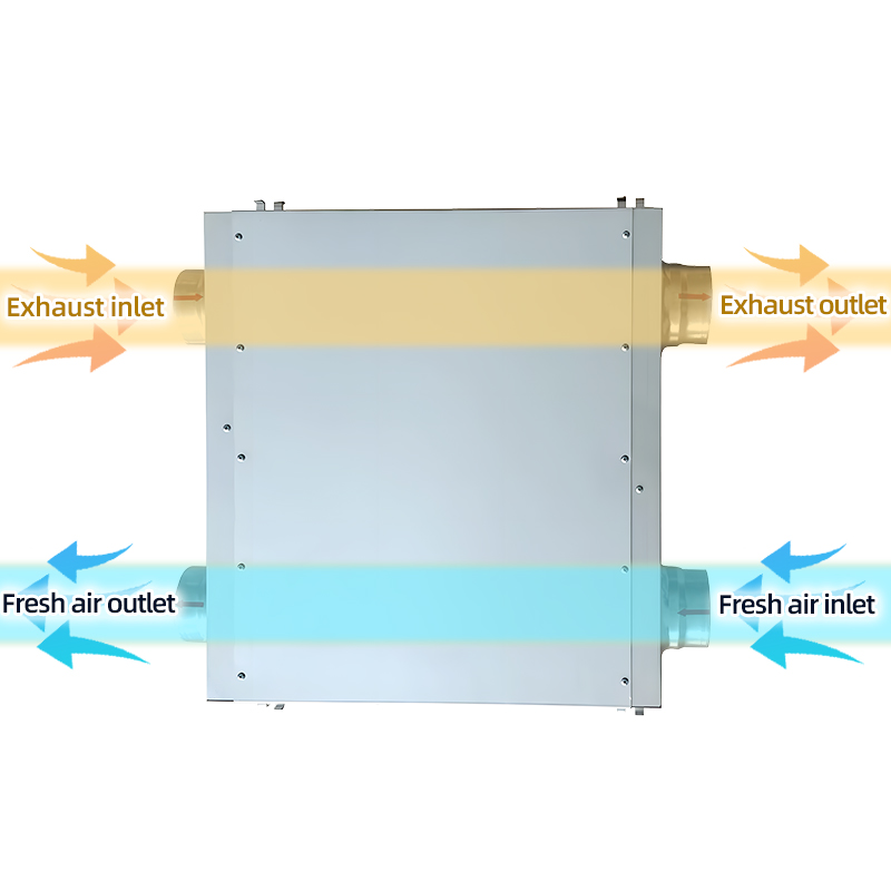 Top-Selling Lightweight Bidirectional Flow Fresh Air Ventilator with High-Strength Sheet Metal and Dual-Channel Ventilation