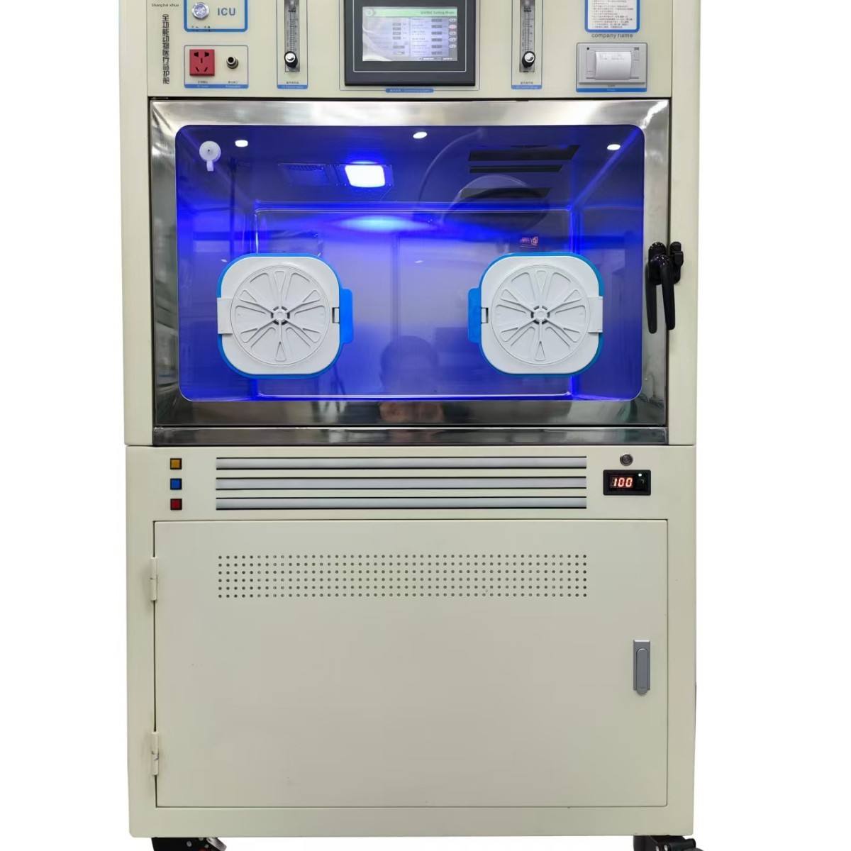 CE Certified Intensive Care Unit Single Unit Electric Assembled Acrylic Safety Class II Veterinary Diagnostic Medical Equipment