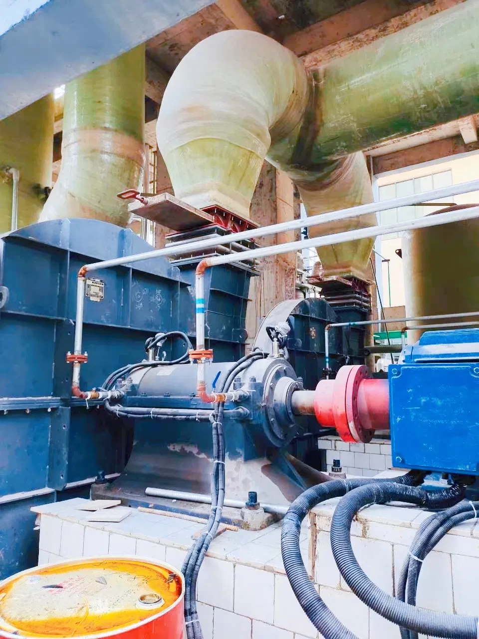 D-Type Variable-Frequency Centrifugal Ventilator - Complementary Fan for Environmental Desulfurization System