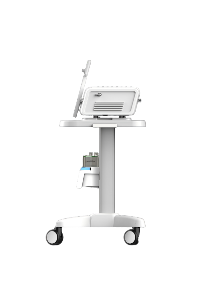 Turbine Based Invasive &amp; Non-invasive Ventilator Breathing Apparatus with 15.6 Inches Touch Screen Veterinary Use