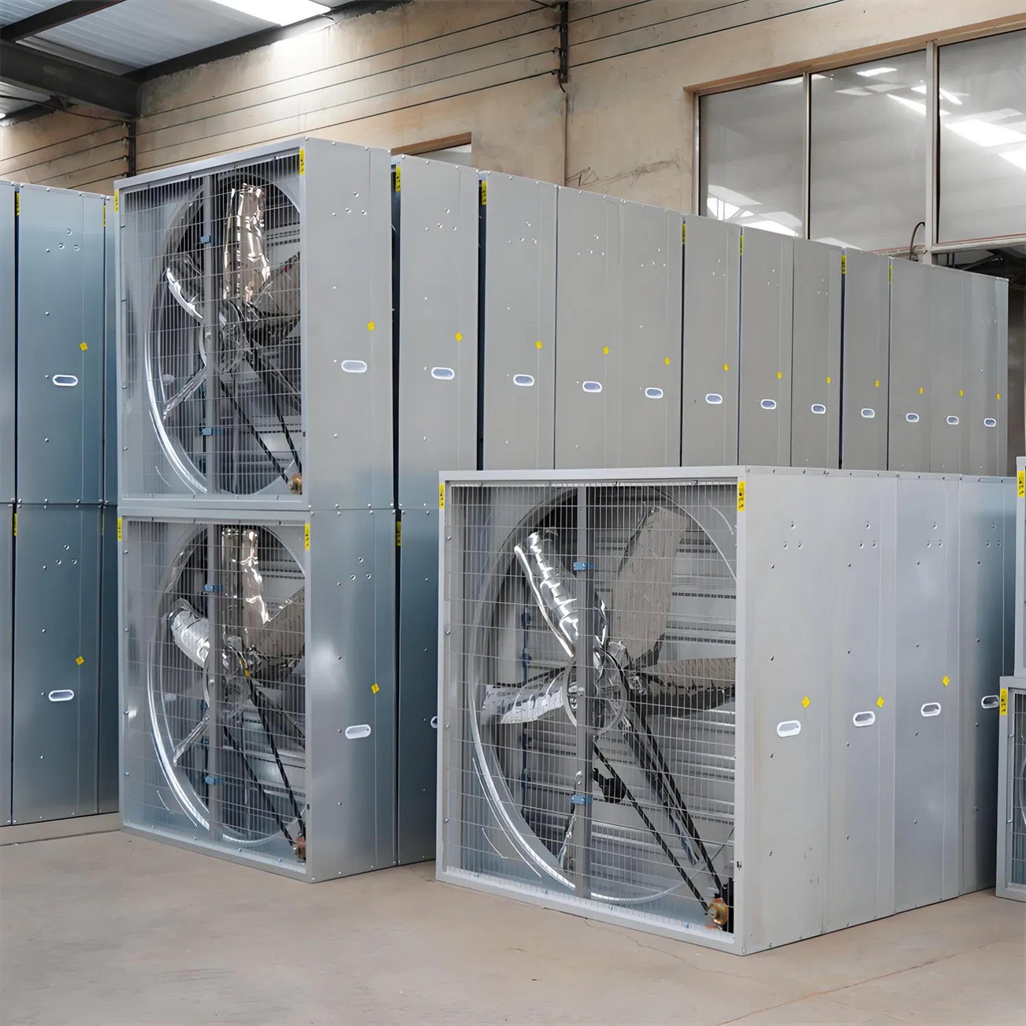 Quiet Low-Energy Greenhouse Ventilation Systems for Home Gardening and Urban Farms