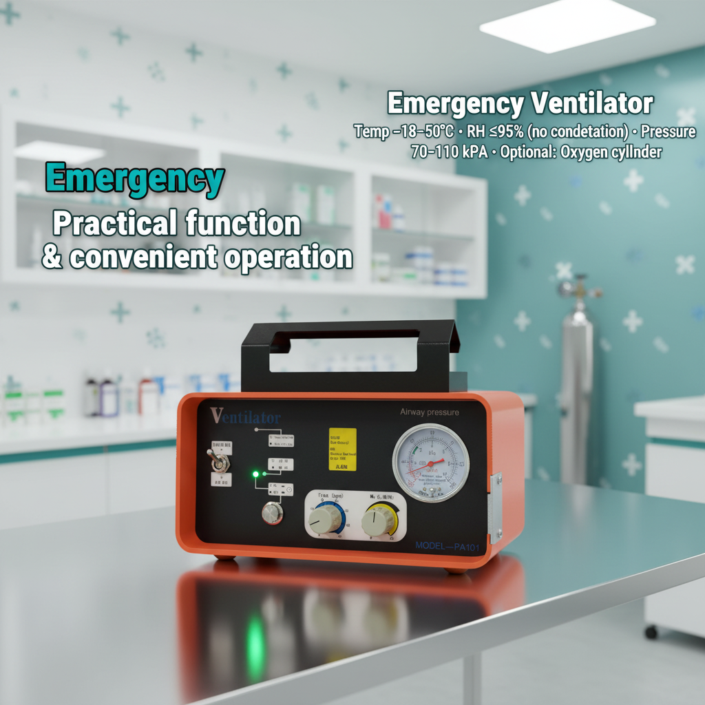 EURVET Stable Veterinary Equipment Medical Non-invasive Portable Ventilator Machine for Convenient Oxygen Support