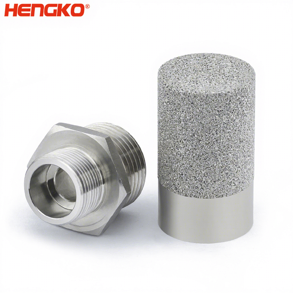 HENGKO Medical Non-invasive Ventilator Oxygen Gas Choke Breathing Circuit Bacterial &amp; Electrostatic HME Hygrobac Filter