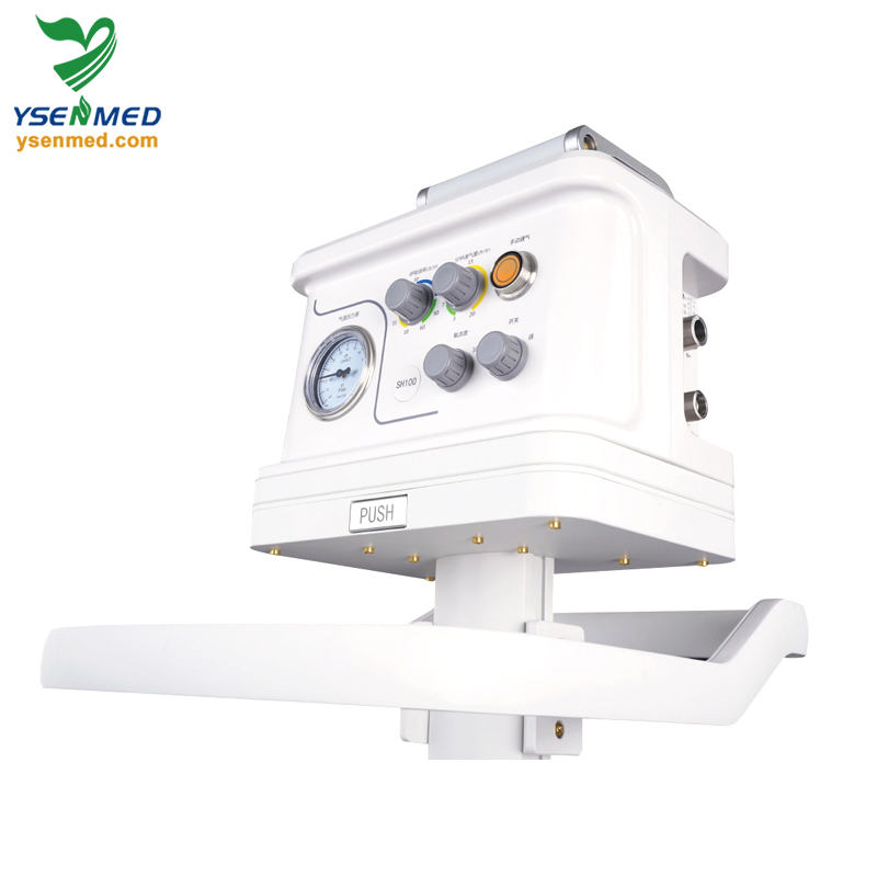 Ysav-Sh120 Medical Equipment Emergence Transport Ventilator MRI Non-Magnetic Ventilator