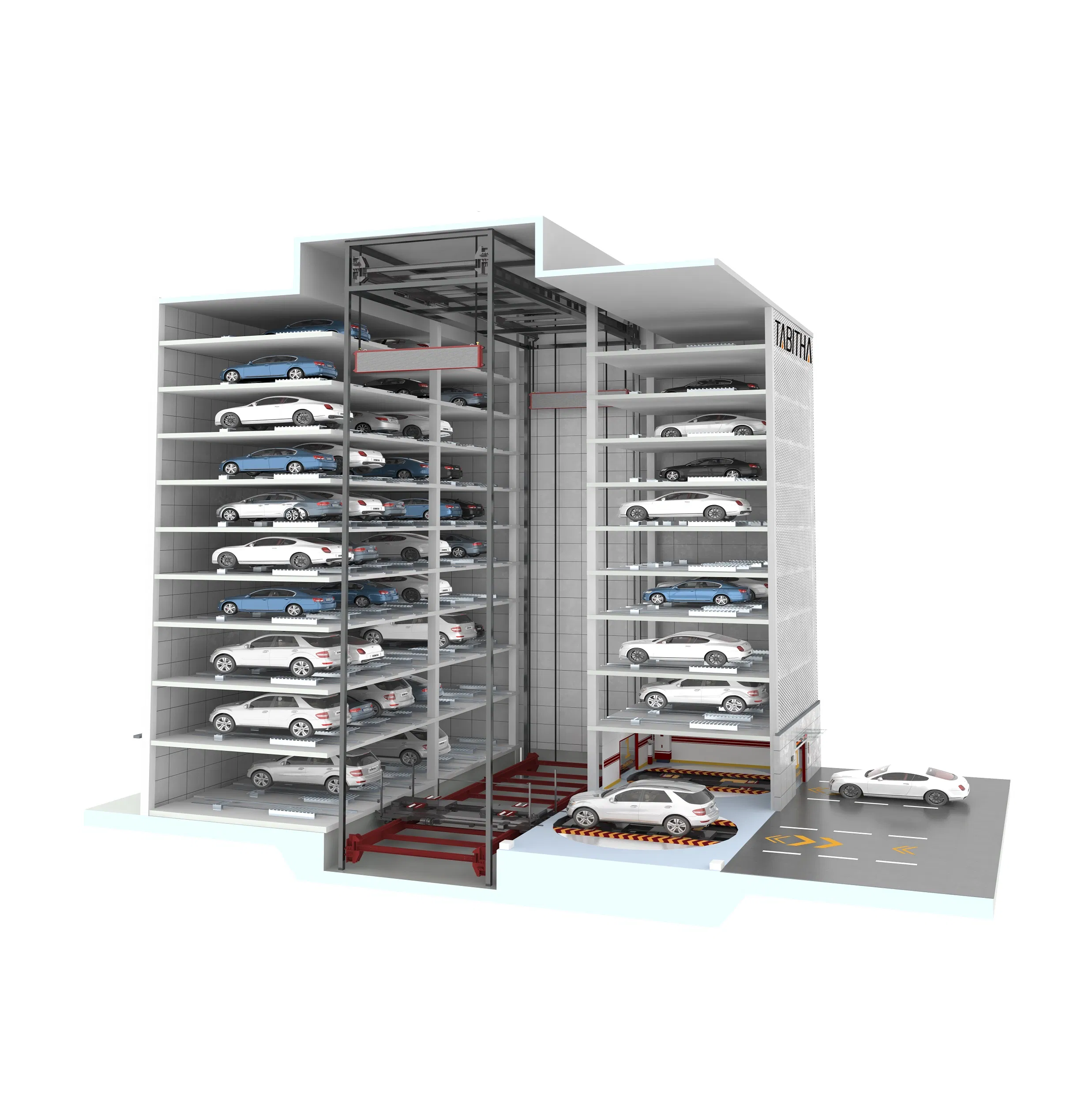 Pcy Platform Lifting Automated Smart Robotic Full Automatic Parking System