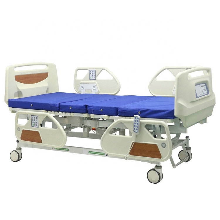 High Quality VIP ICU Ward Room Automatic Multi Electric Five Functions Intensive Care Patient Nursing Bed with ACP Button CPR