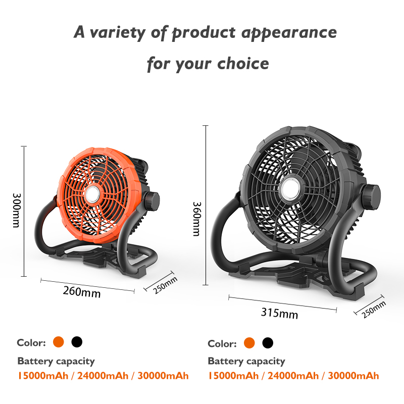 Small Table Ventilateur Electric Fans Camping Outdoor Rechargeable Usb Portable Fan