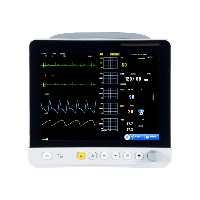 Veterinary Animal Cat Dog Pet Hospital Multi-Parameter ECG Monitor Cross-Border Monitoring Devices