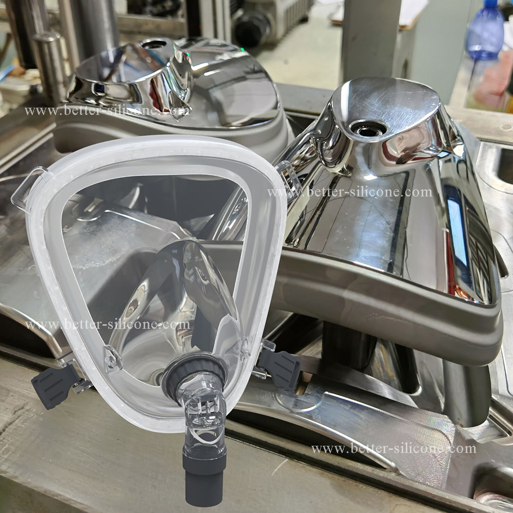 Total Face Mask Continuous Positive Airway Pressure Apnea Mask for CPAP Therapy