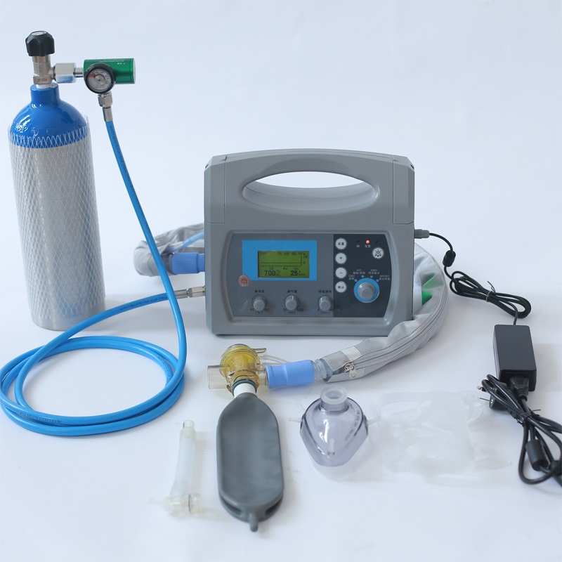 Hospital Portable Breathing Ventilator for Pediatric and Adult Patients