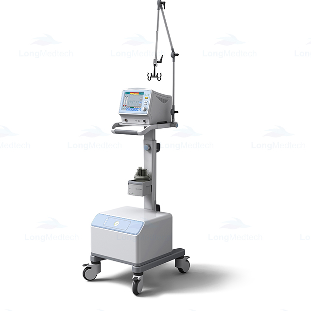 Neonatal Ventilation Device Baby Breathing Machine Nicu Ventilator Pediatric Respiratory Therapy Equipment