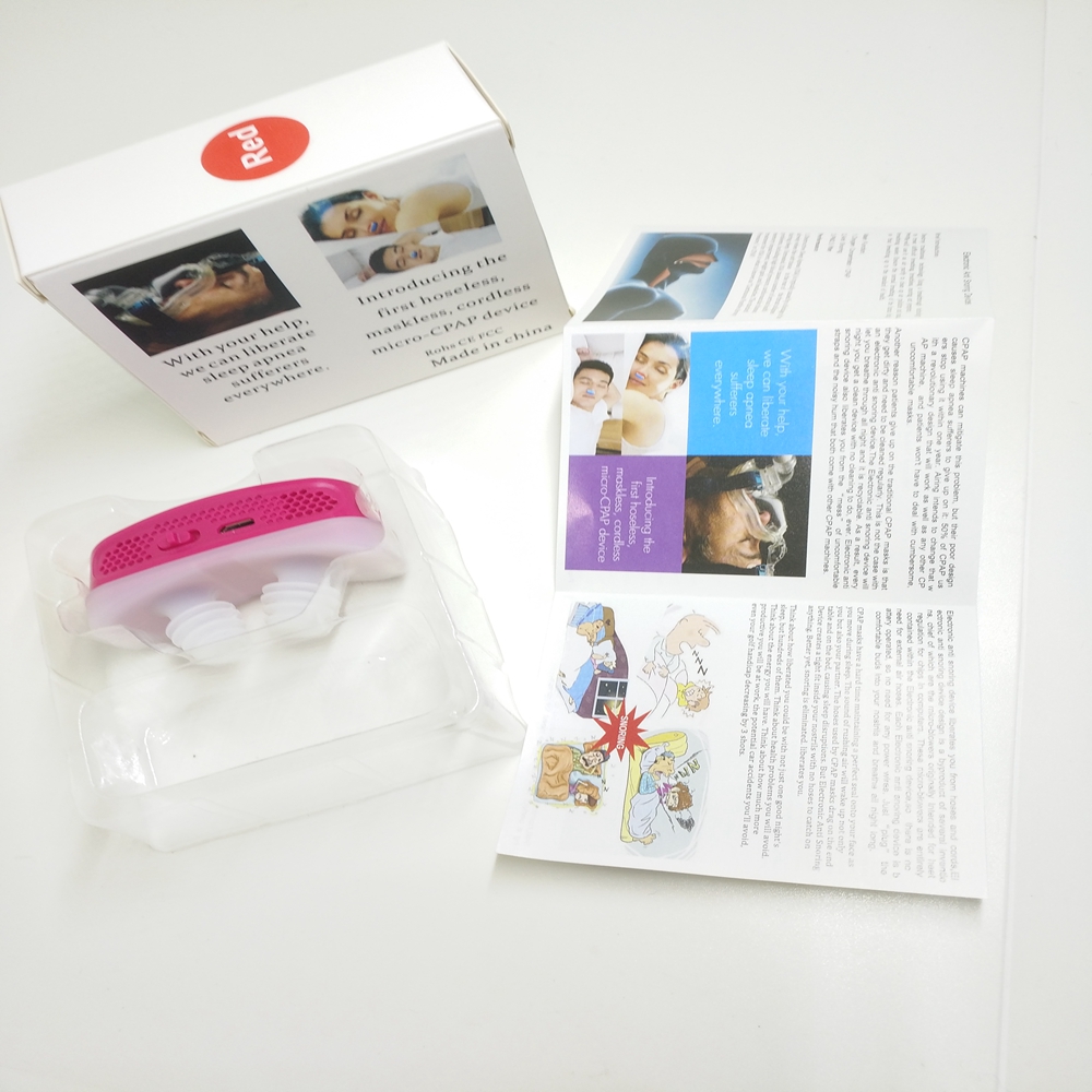 Anti Snoring Filter Devices, Upgrade USB Rechargeable Continuous Positive Airway Pressure PM2.5 Breathing Air Purifier