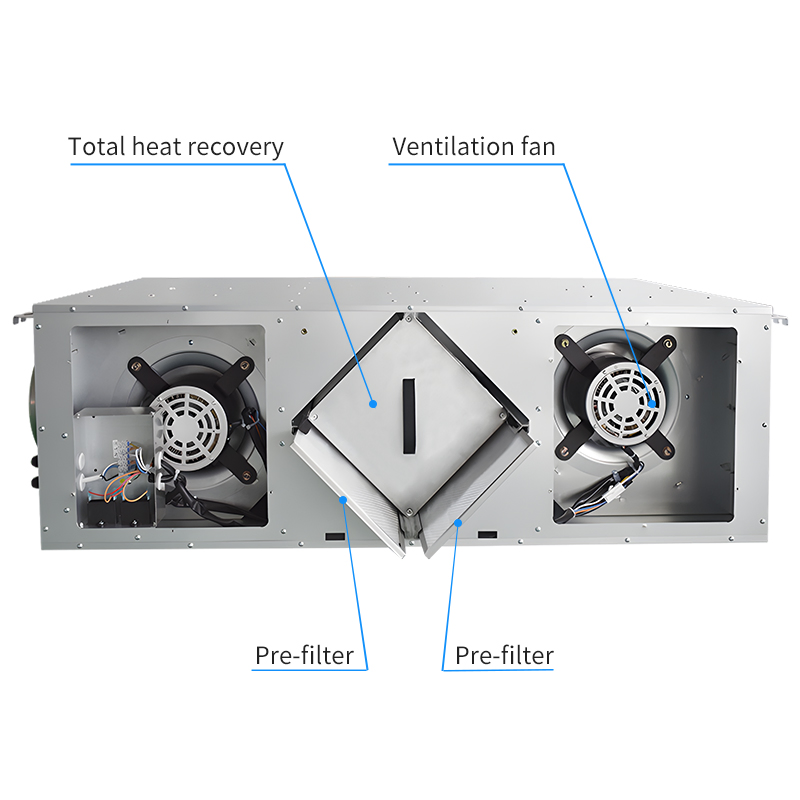 Innovative Heat Recovery Fresh Air Ventilator with High Conversion Efficiency