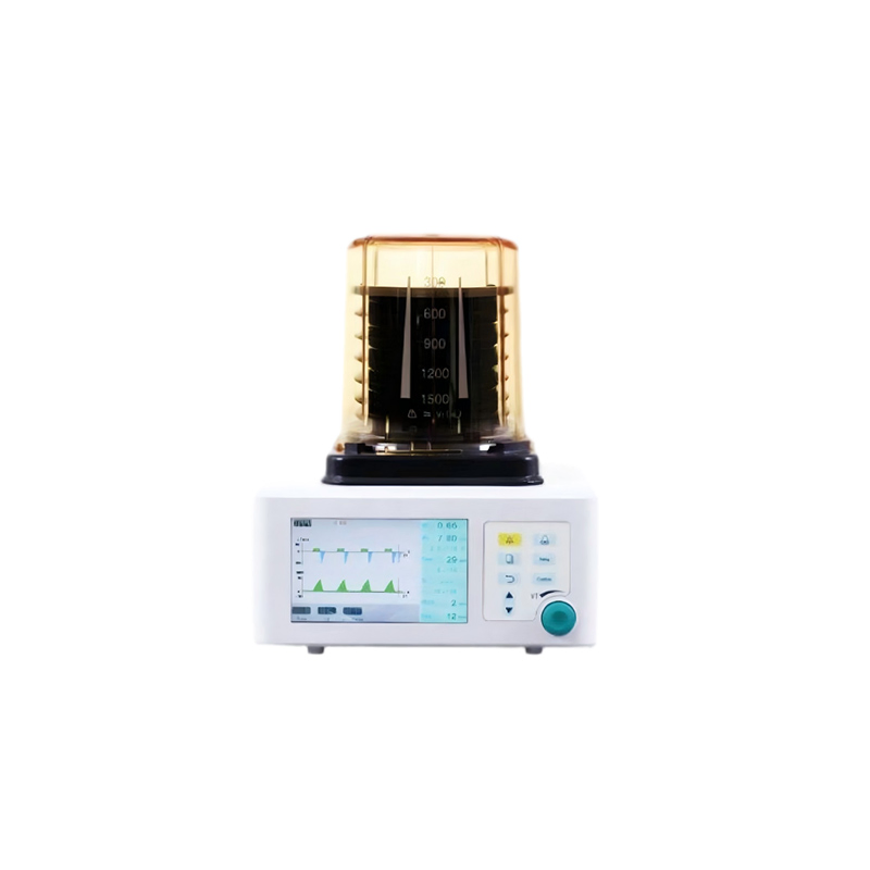 Pressure Volume Controlled Circle Breathing System Mechanical Bag-in-Bottle Vet Anesthesia Breathing Ventilator for Pets