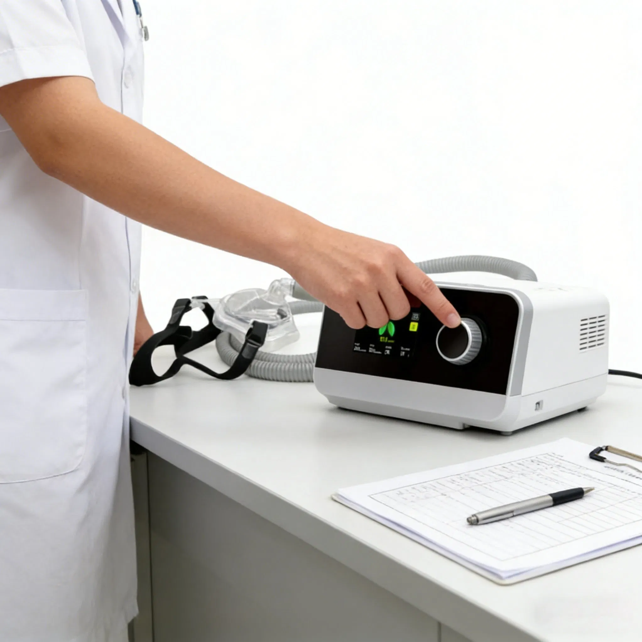 Adult Home Ventilator Auto Leak Compensation Medical Equipments Ventilator &amp; Clinical Ventilation System Ventilator