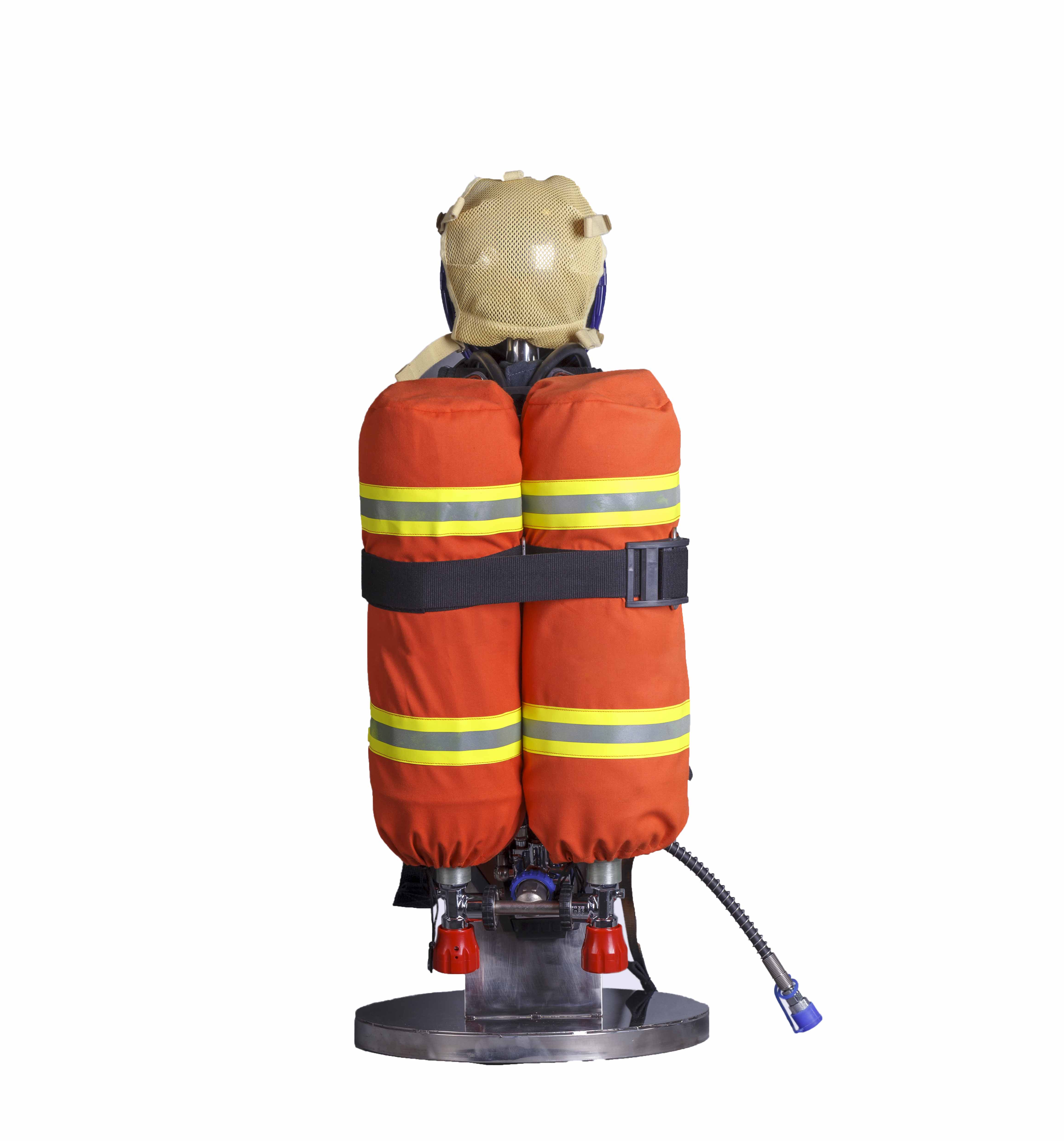 CE Certified 6.8L Carbon Fiber Positive Pressure Open-circuit Self Contained Compressed Air Breathing Apparatus SCBA
