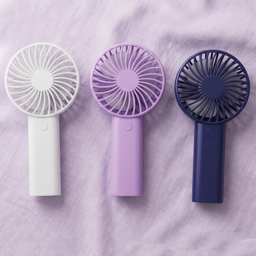 Simple Portable Mini Fan Handheld USB Rechargeable Electric Desktop Air Cooling Fan Outdoor Travel Home Hand Fans