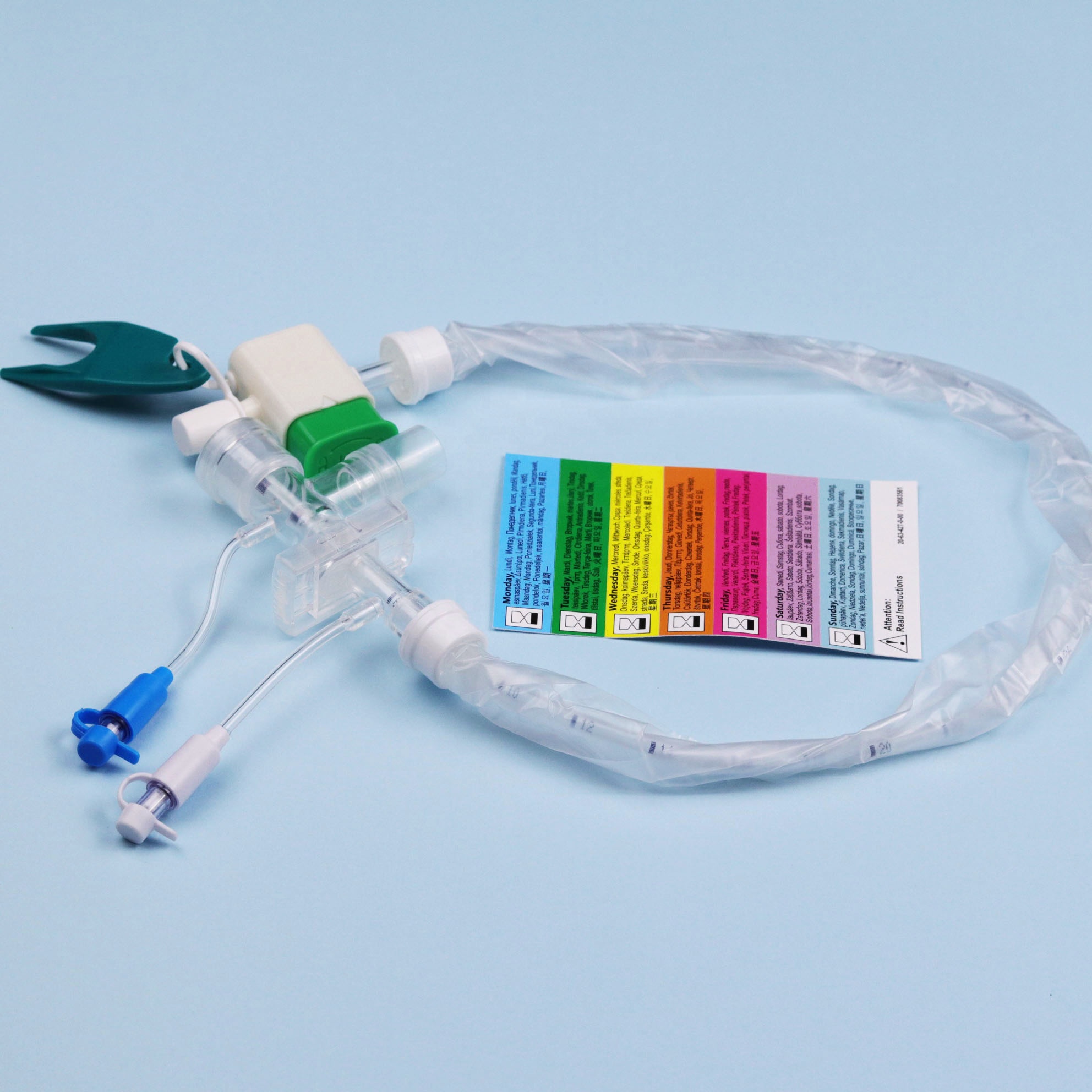 Tianck Medical Disposable ICU Intensive Care Suction Tube Closed Suction Catheter
