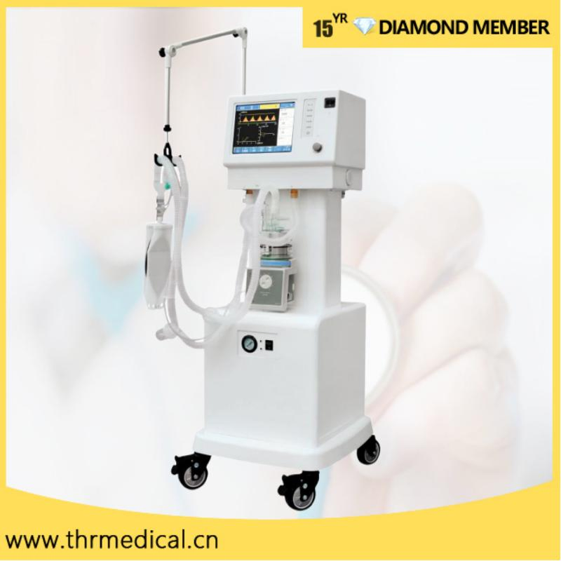 Factory Price Hospital ICU Ventilator Respiratory Machine for Neonate and Adult (THR-AV-2000B3)