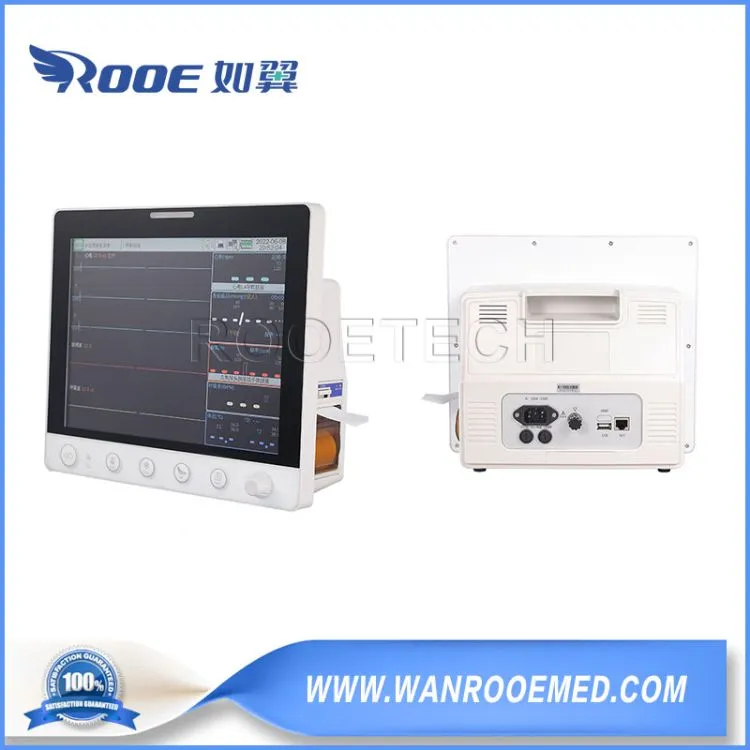 Customized Medical Multimodal Portable Multi-Language Bedside Patient Monitor System