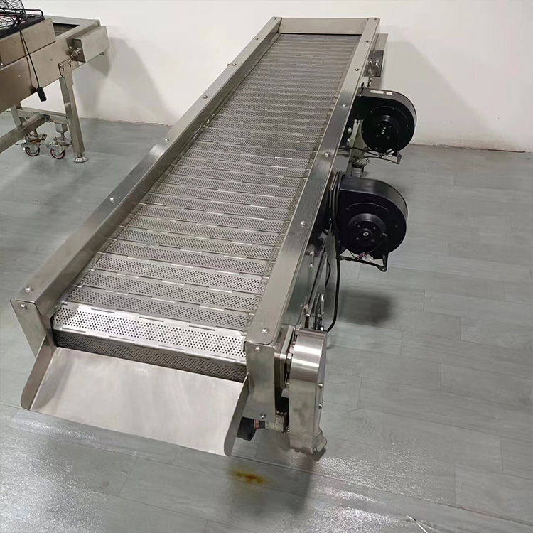 Modular Belt Screw Conveyor System Food Cooling Spiral Tower Equipment