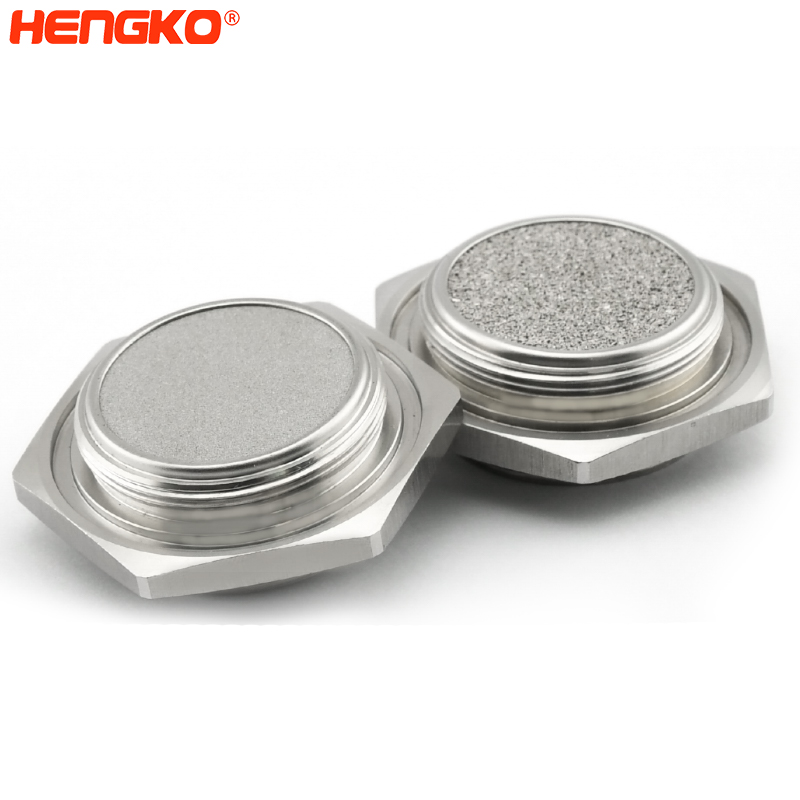 HENGKO Multi-layer Sintered Stainless Steel Breathing Circuit Non-invasive Ventilator Oxygen Flow Restrictor Filter Disc