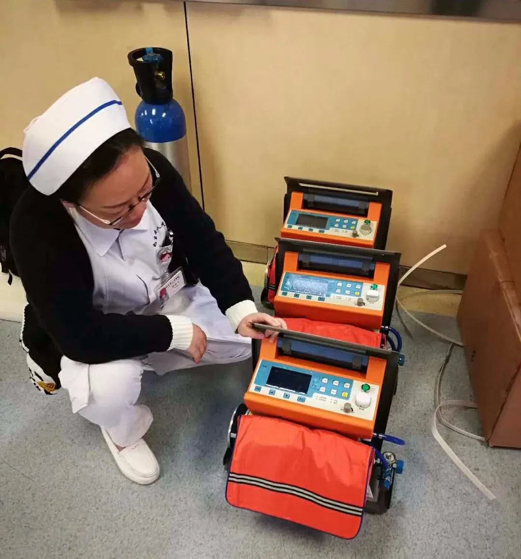 Invasive Portable Emergency Transport Ventilator