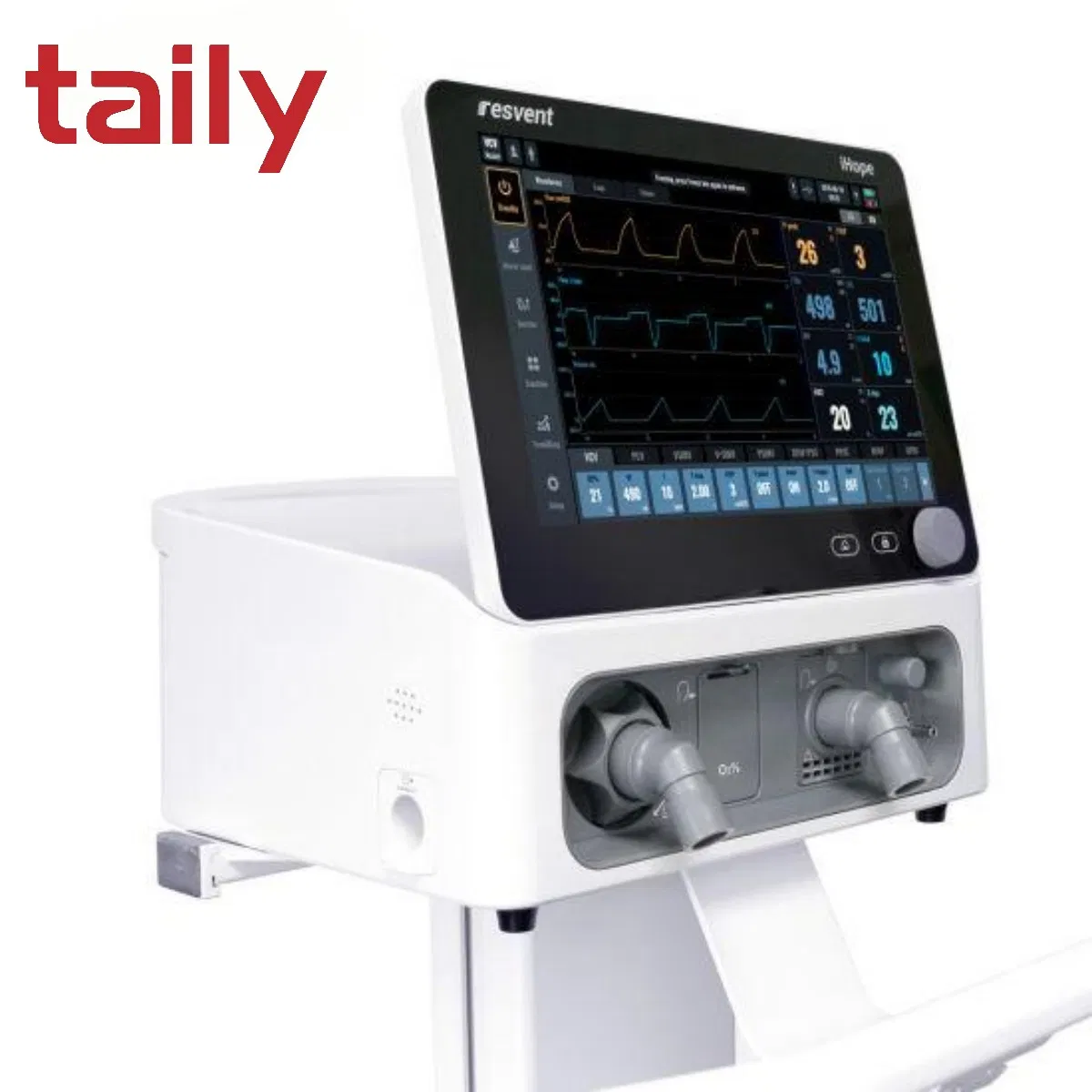 Resvent Ihope ICU Turbine Based Neonate Ventilator RV200 for Adult Pediatric Infant