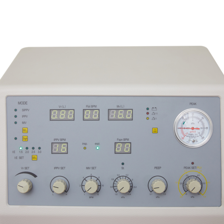 ICU Medical Equipment LED Pneumatically Driven Electrically Controlled System Ventilators Machine PA-500 Ventilator Machine