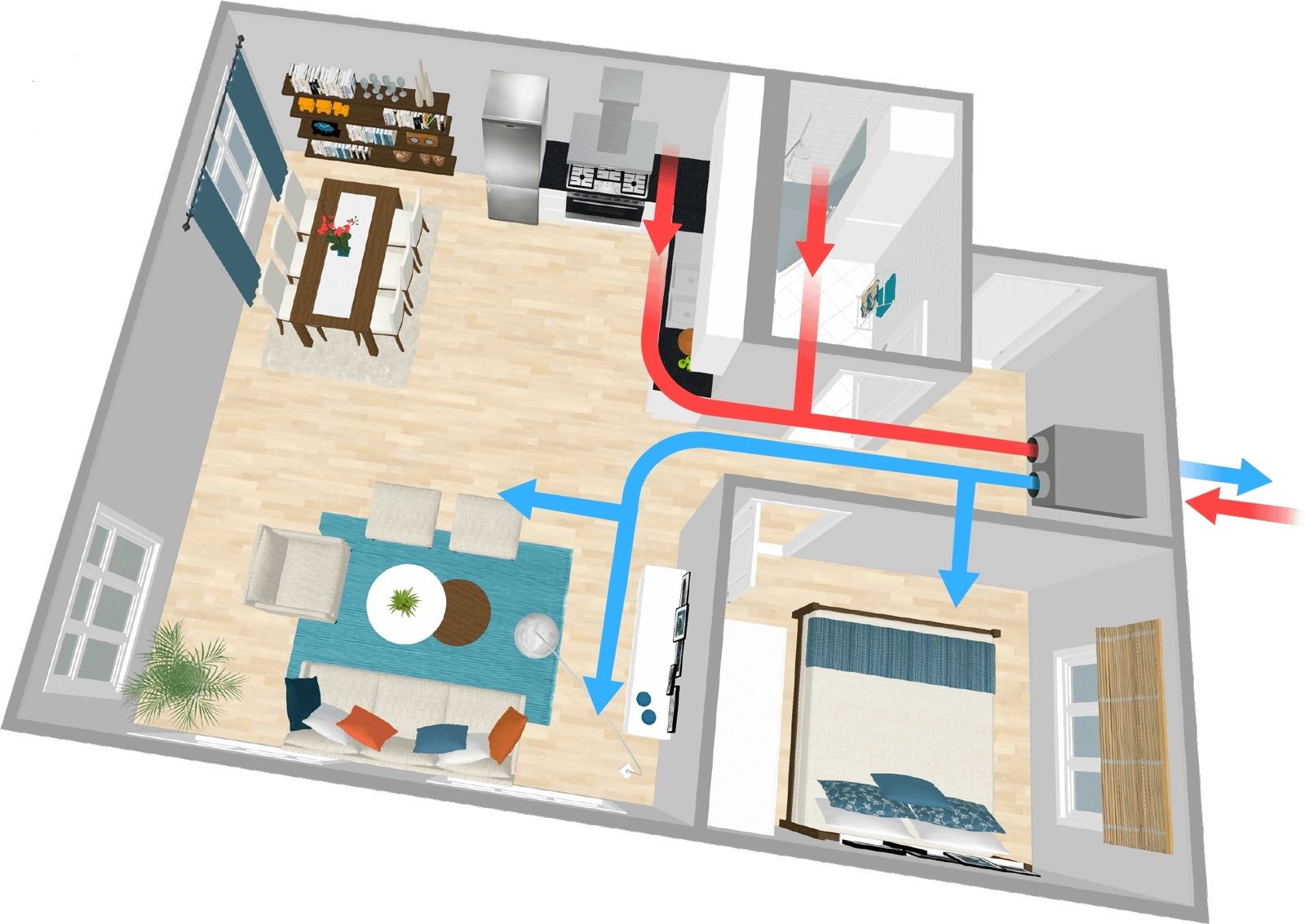 Ventilation System Detail