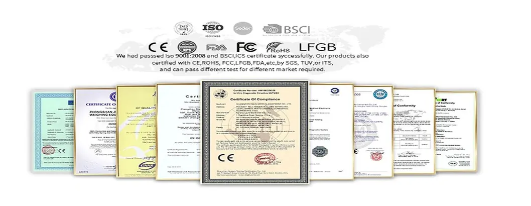 Certifications