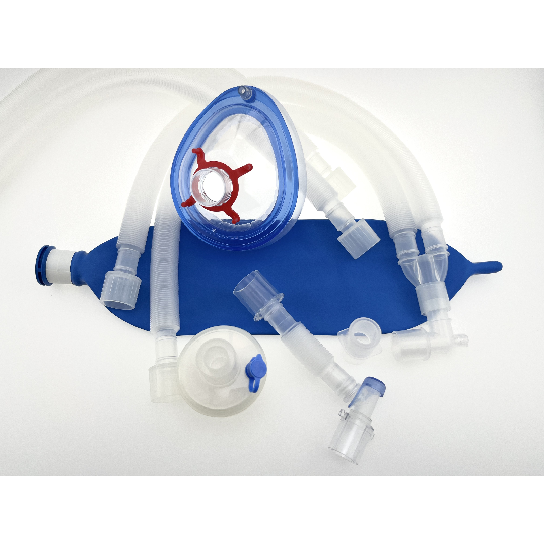 High Quality Disposable PVC Expaned Tube Anesthesia Breathing Adult Extendable Ventilator Circuit