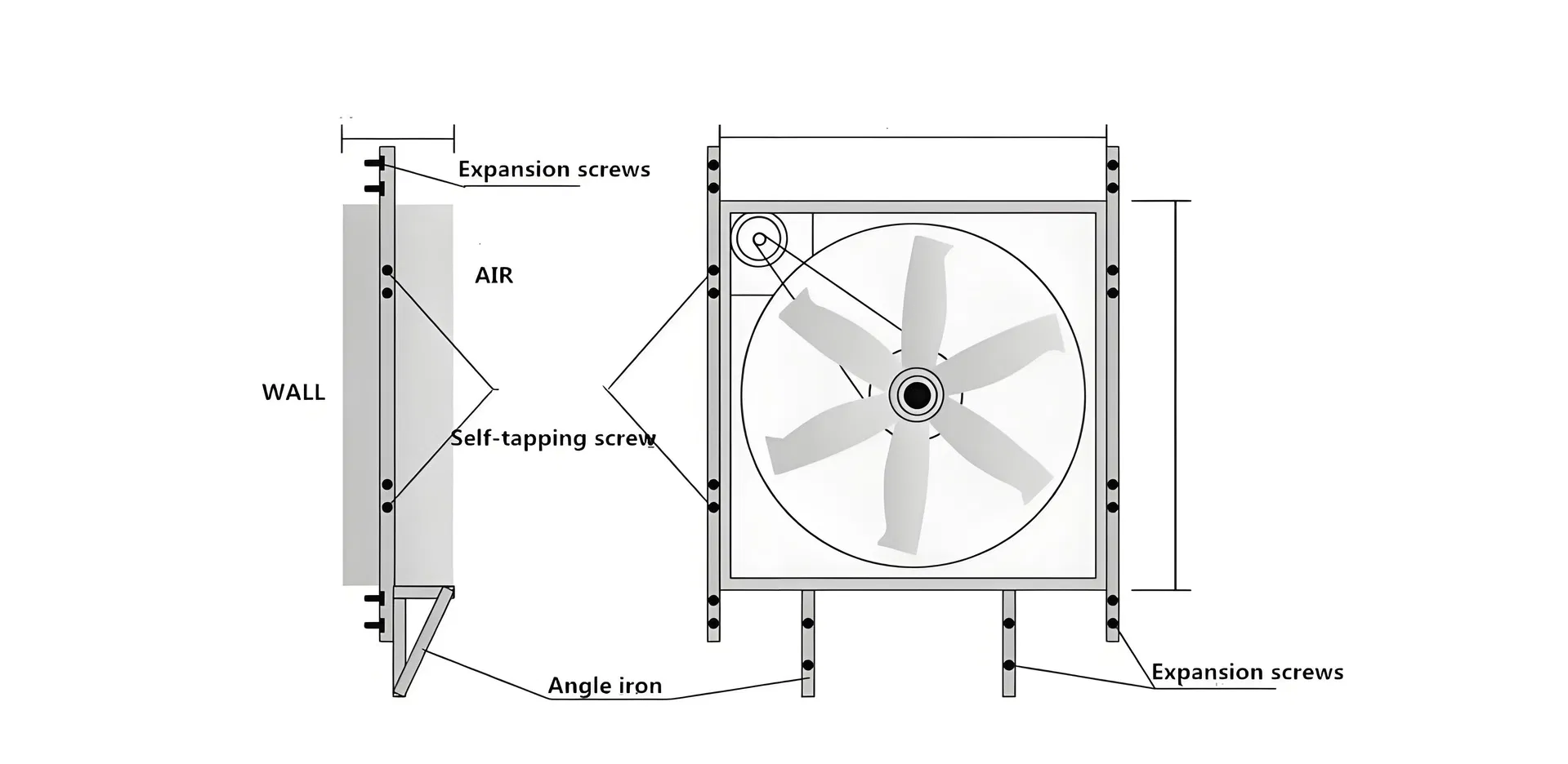 Fan Installation View