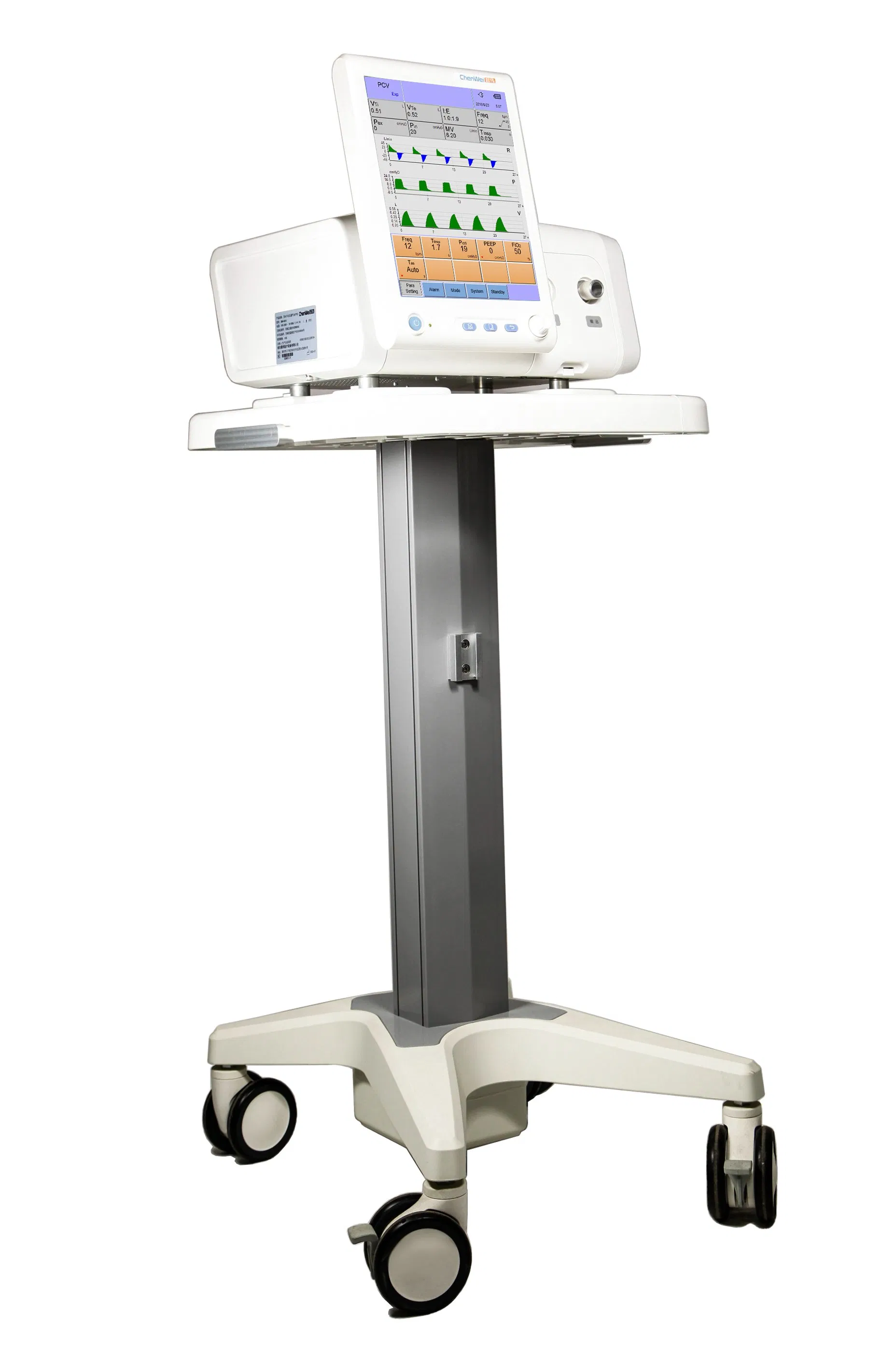 The Advanced Intensive Care Ventilation System for Respiratory Support