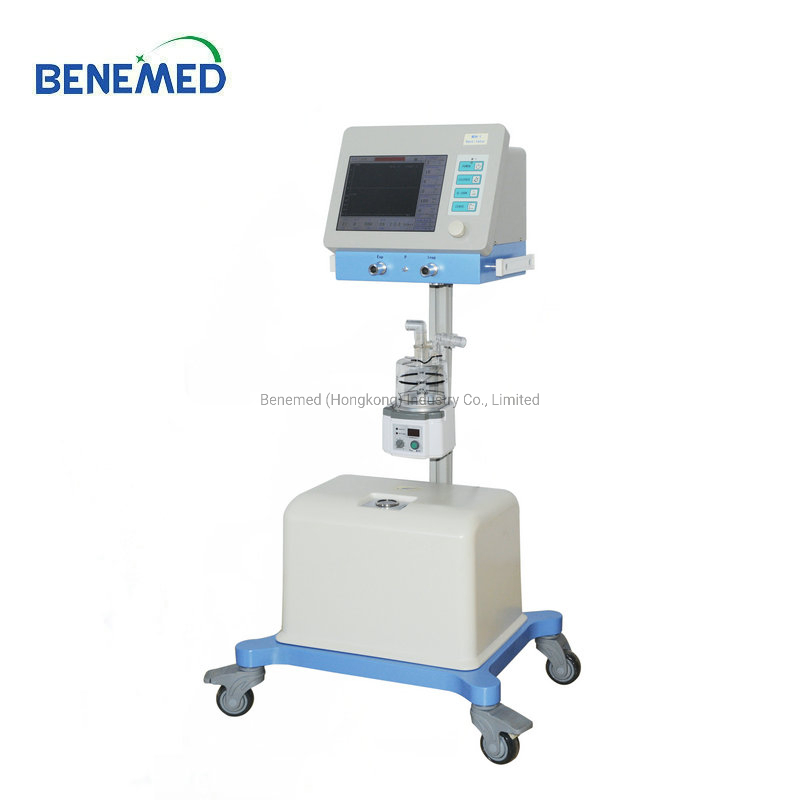 10.4 Inch LCD Touch Screen Adult, Pediatric and Neonatal Hospital Surgical ICU Ventilator