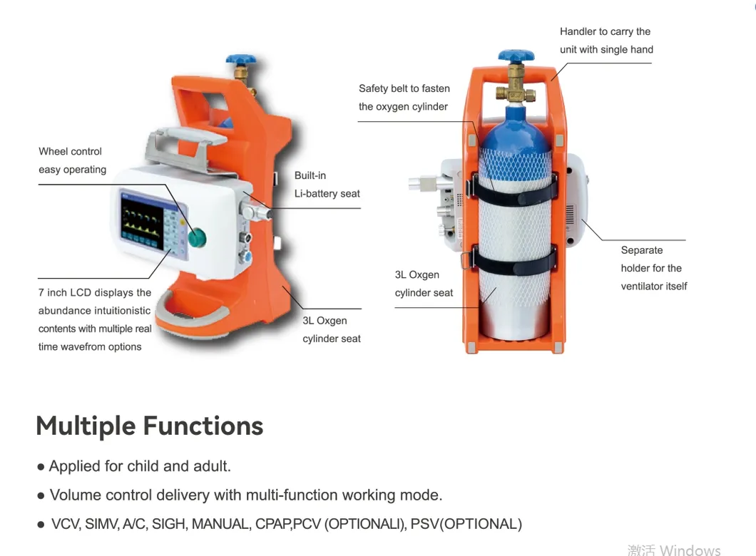 Transport Portable Ventilator