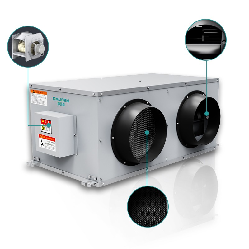 Modern Design Portable Mechanical Ventilators Flexible Industrial Circulating Fan for Hotel and Hospital Use