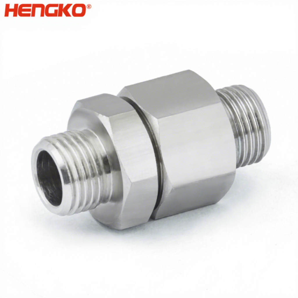 HENGKO Medical Non-invasive Ventilator Oxygen Gas Choke Breathing Circuit Bacterial &amp; Electrostatic HME Hygrobac Filter