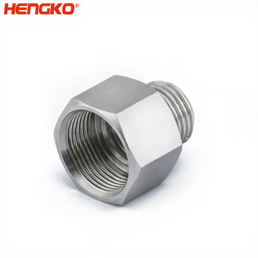 HENGKO Medical Non-invasive Ventilator Oxygen Gas Choke Breathing Circuit Bacterial &amp; Electrostatic HME Hygrobac Filter