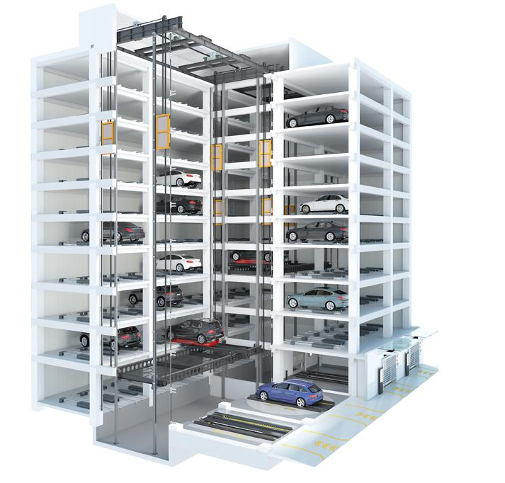 Pcy Platform Lifting Automated Smart Robotic Full Automatic Parking System