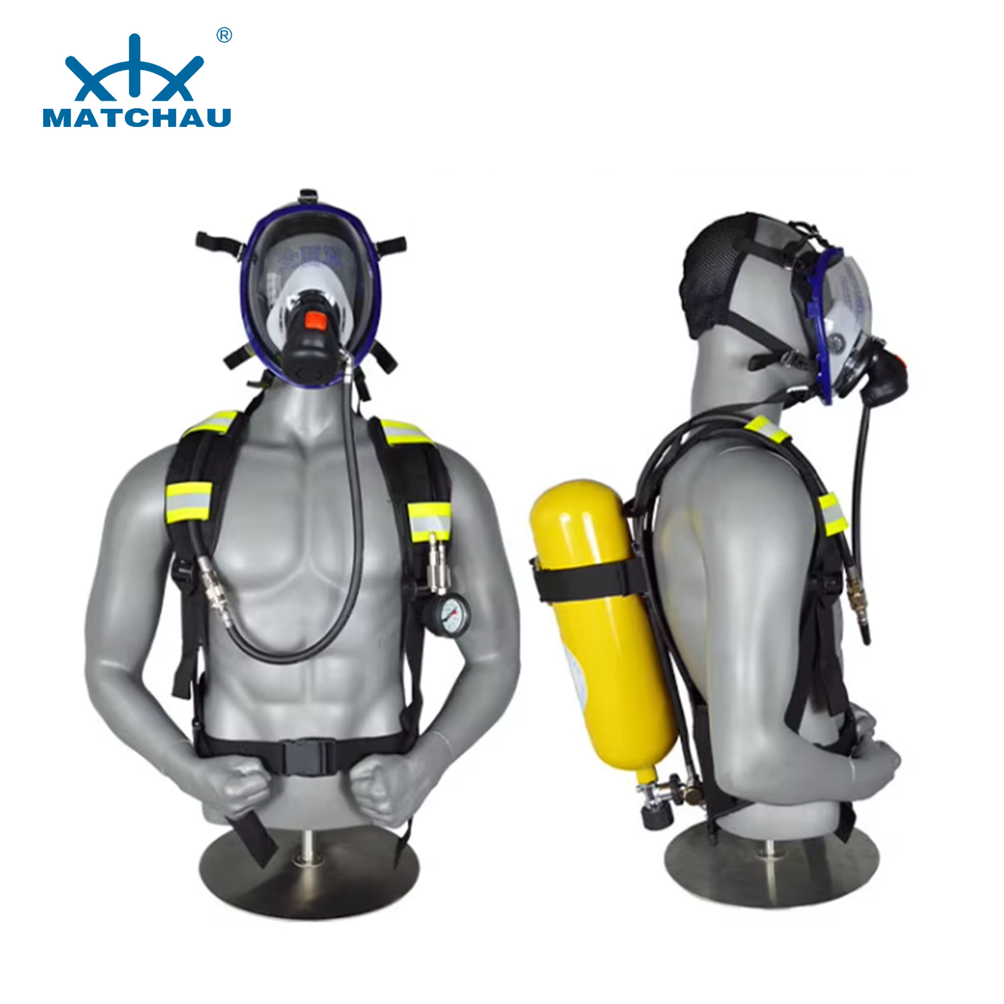 MATCHAU Ec Approved Self-Contained Positive Pressure Air Breathing Apparatus
