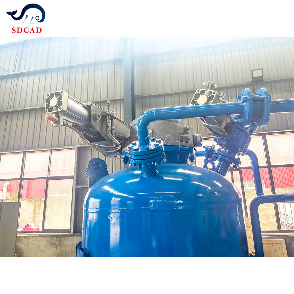 Positive Pressure Pneumatic System for Ton Bag Powder Feeding to Silo with High Efficiency Blower and Continuous Operation